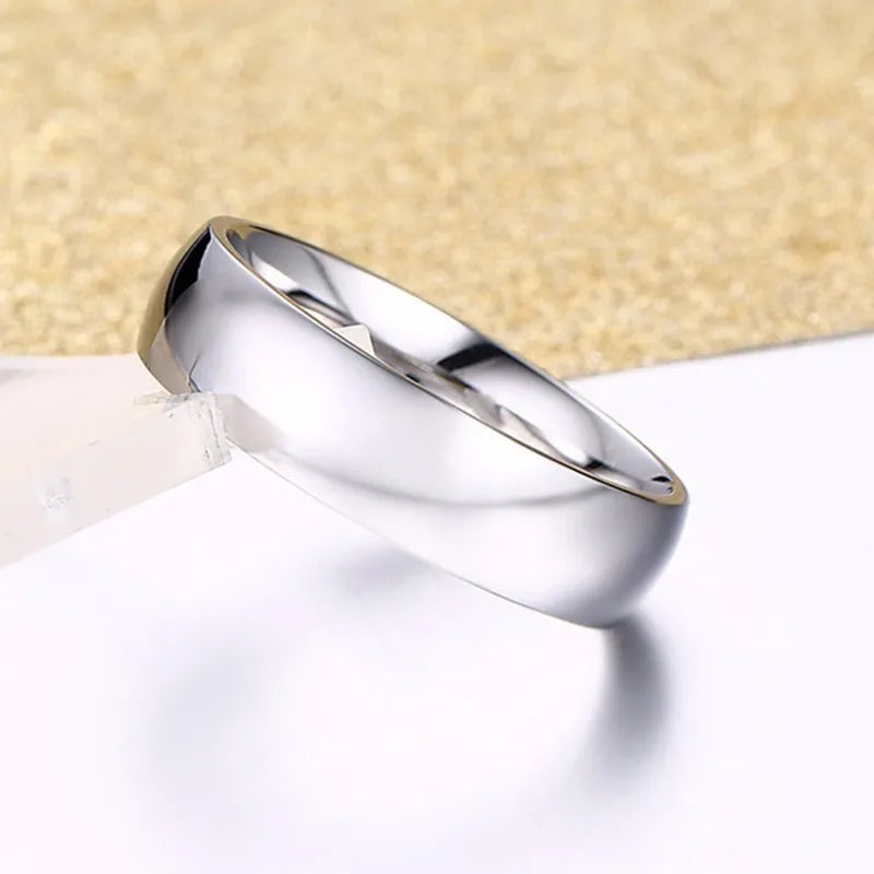 Personalized Name Ring for Women Men 6mm