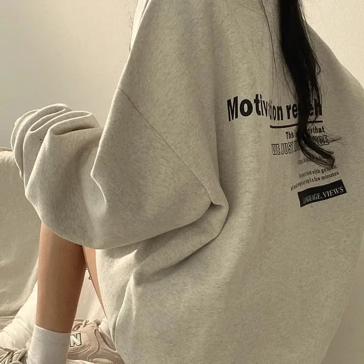 Oversized Women Sweatshirts Long Sleeve Hoodies