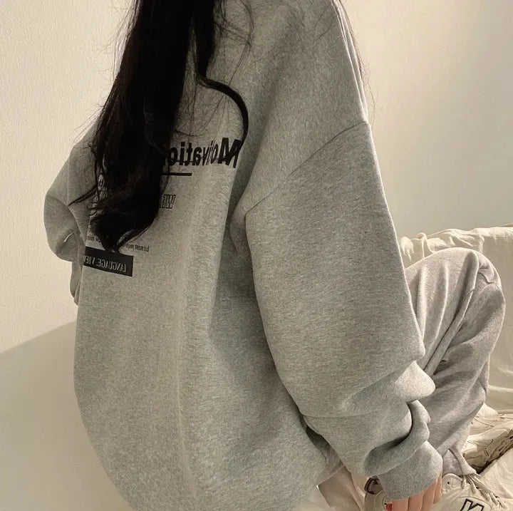 Oversized Women Sweatshirts Long Sleeve Hoodies