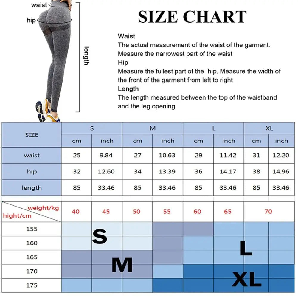 Yoga Wear High Waist Sport Seamless Leggings Solid Color Nylon Yoga Leggings Elastic Slim Pants Female