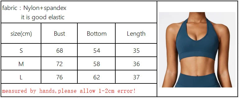 Women Seamless V Back Leggings Gym Outfit Fitness leggins Outdoor Yoga Pants Push Up Tights Halter Bras Sports sets Nylon