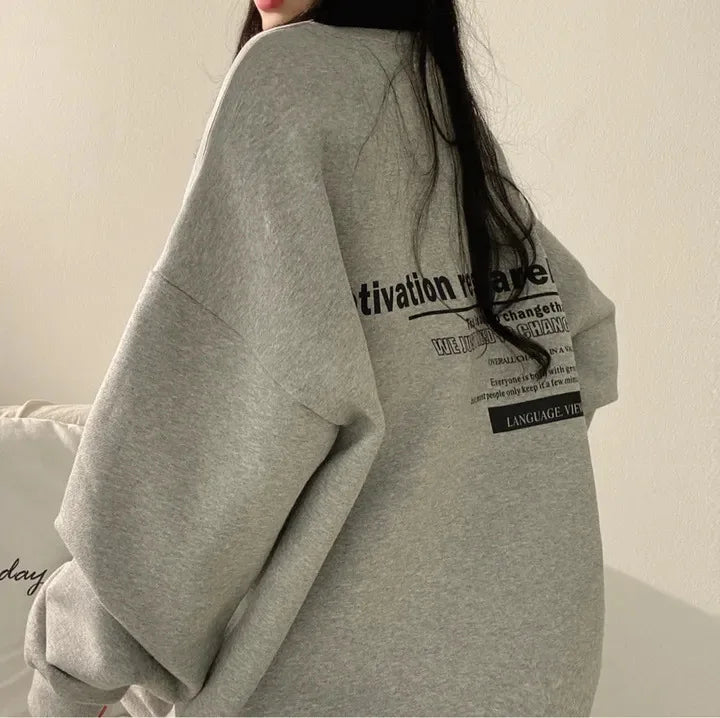 Oversized Women Sweatshirts Long Sleeve Hoodies