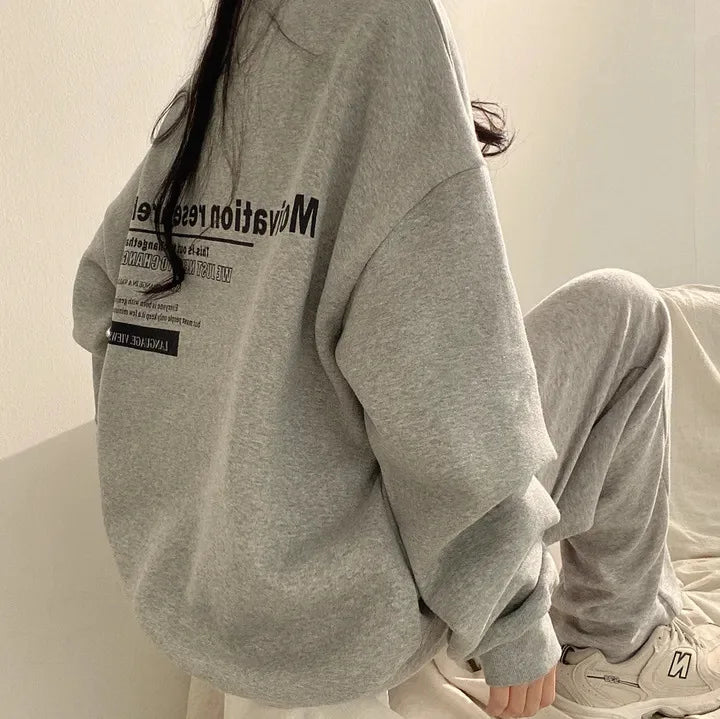 Oversized Women Sweatshirts Long Sleeve Hoodies