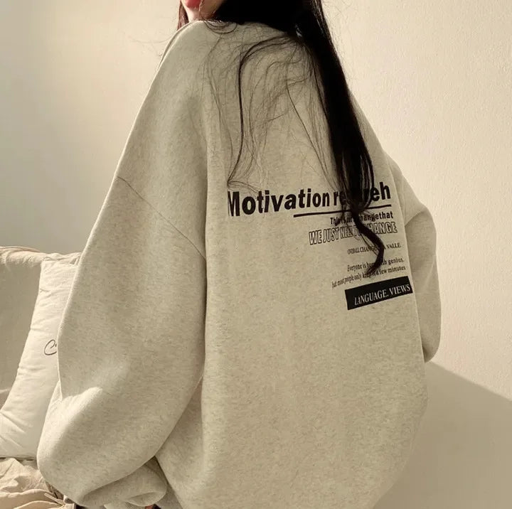 Oversized Women Sweatshirts Long Sleeve Hoodies