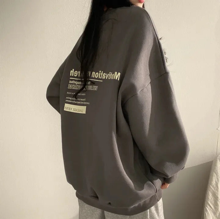 Oversized Women Sweatshirts Long Sleeve Hoodies